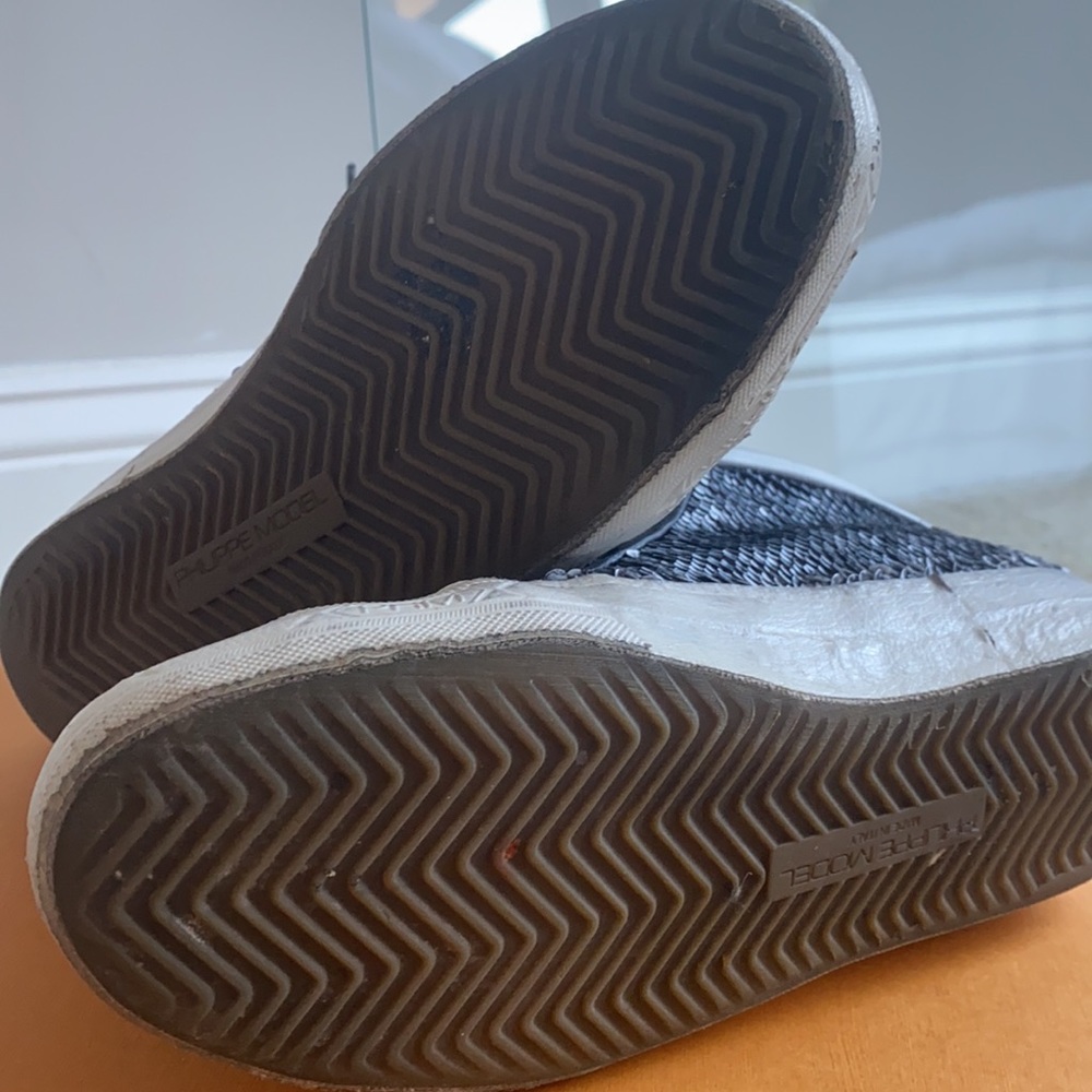 Philippe Model Black Sequin Mids - image 6